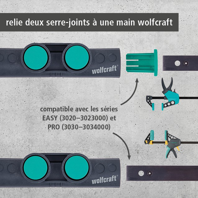 Connector PRO L/EASY One-Hand Clamp Adapter
