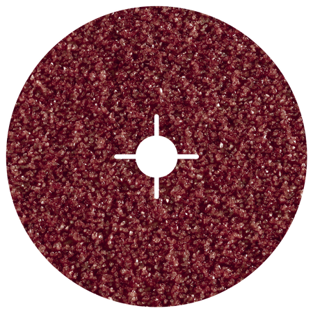 5 Fibre Sanding Discs for metal, Ø 115 mm, grain 60