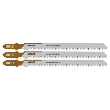 3 Jigsaw Blades, Softwood, Fine Cuts