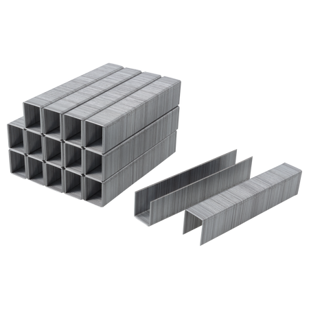 3,000 Broad Back Staples, Extra Hard Steel, Type 053, 14 mm