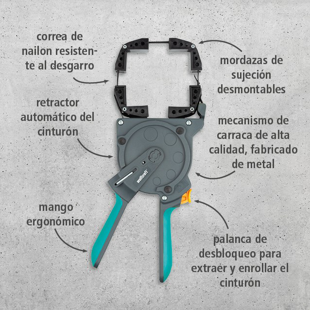 One-Hand Frame Clamp (es)