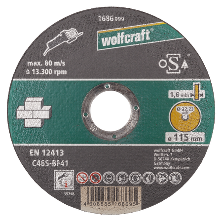 Cutting Disc for Stone, fine cutting, Ø 115 mm