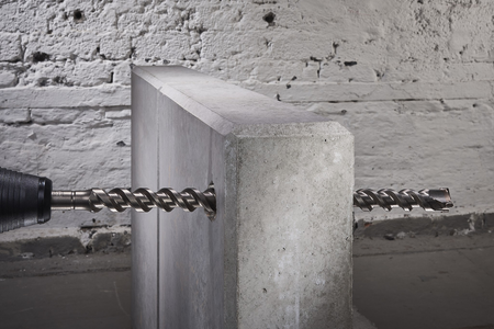 “Professional” 4-cut Concrete Drill Bit, Tungsten Carbide Tipped, SDS-max