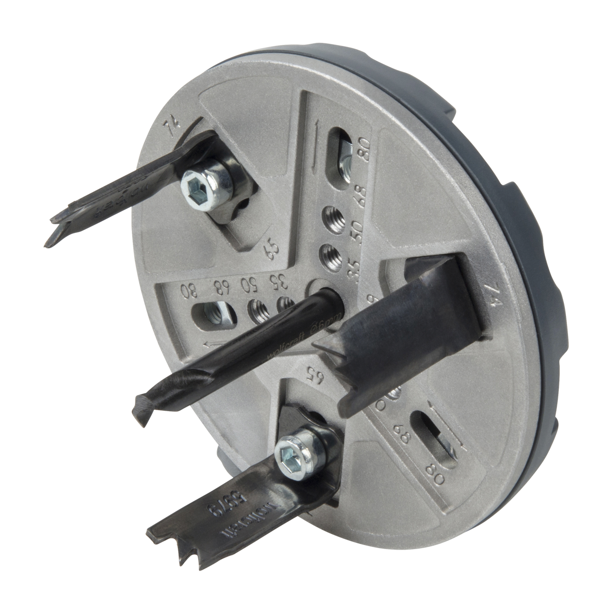 Adjustable Hole Saw, Ø 35–80 mm