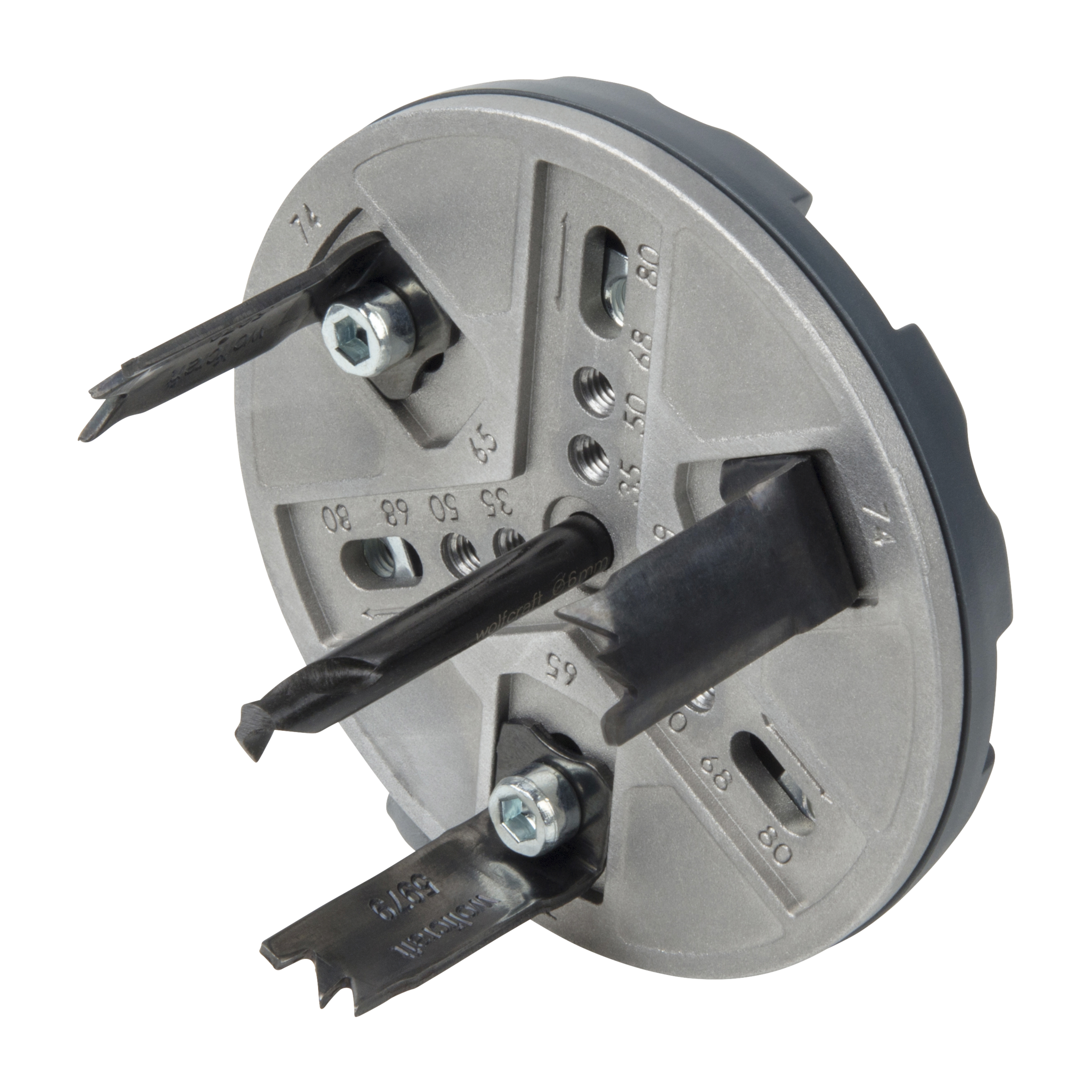 Adjustable Hole Saw, Ø 35–80 mm