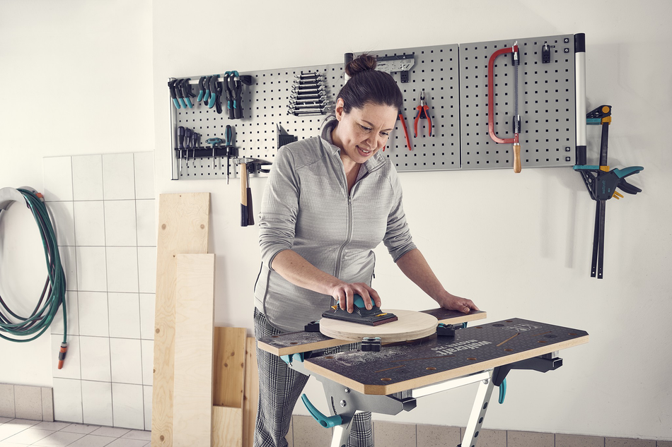 MASTER 750 ERGO Clamping and Machine Table