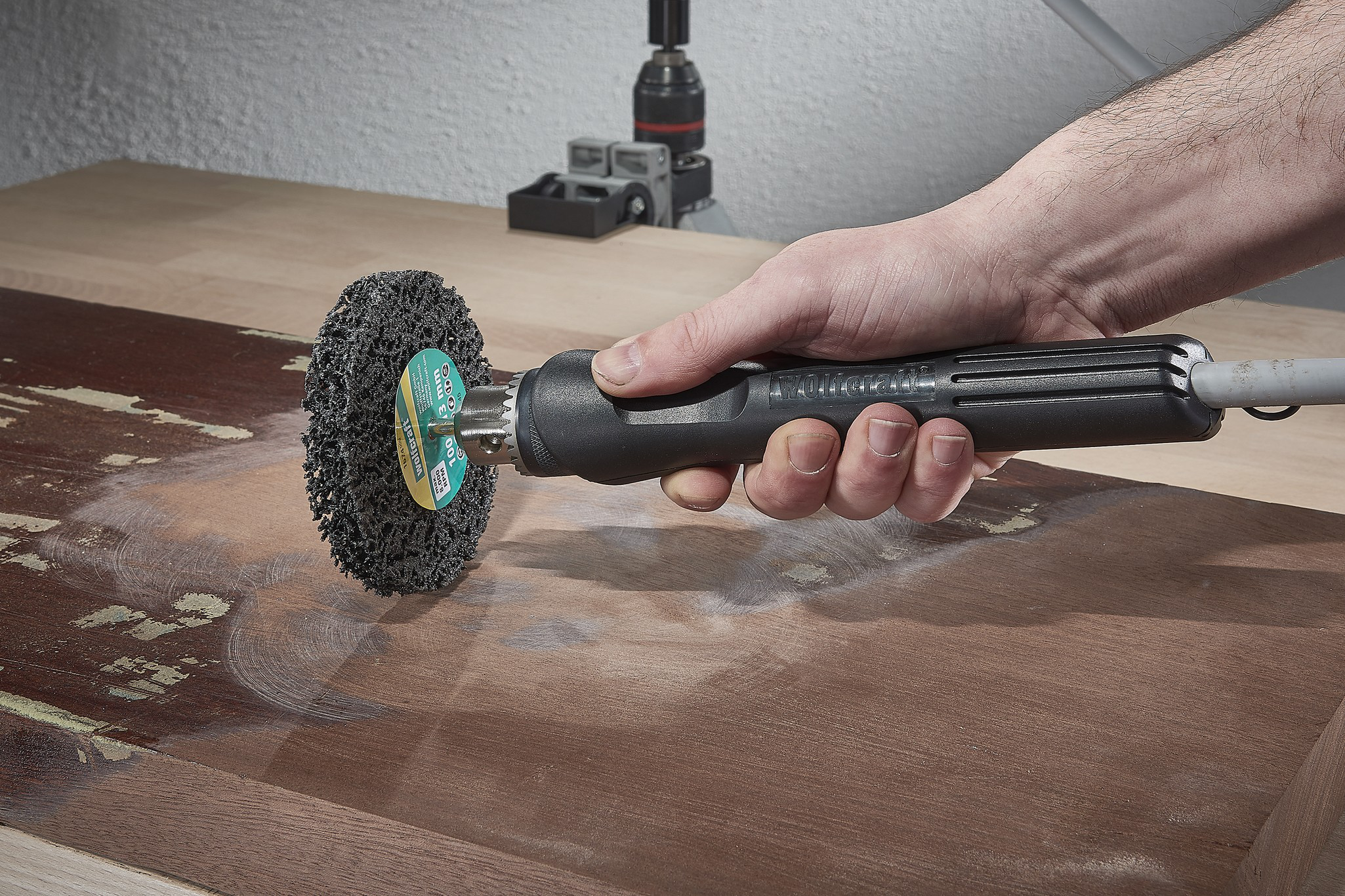 Universal Cleaning Disc for power drill, Ø 100 mm - Image 4