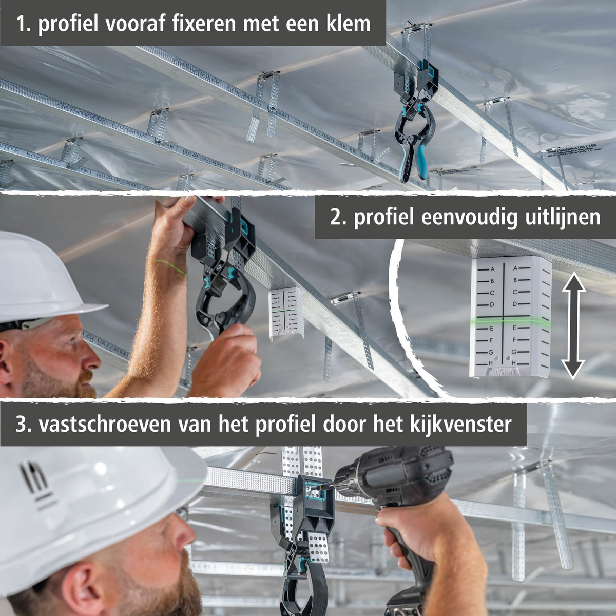 Drywall Spring Clamp with Clamping Arm (nl)