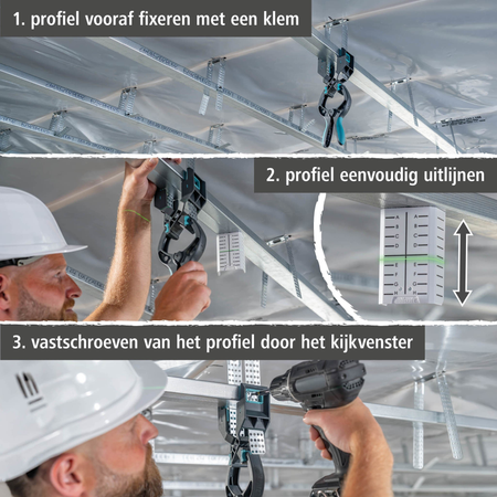 Drywall Spring Clamp with Clamping Arm (nl)