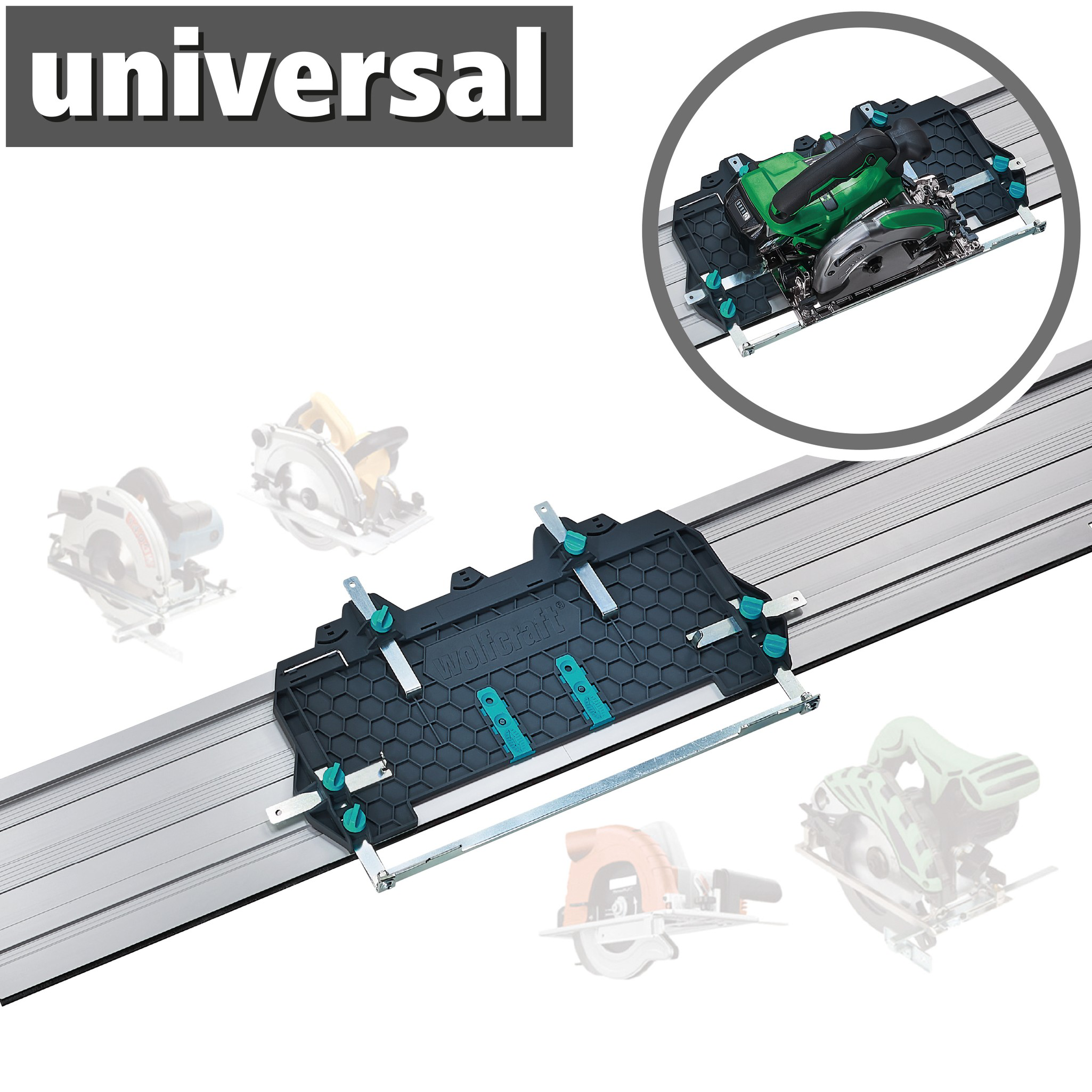 Guide Rail FKS 145 for Circular Hand Saws - Image 4