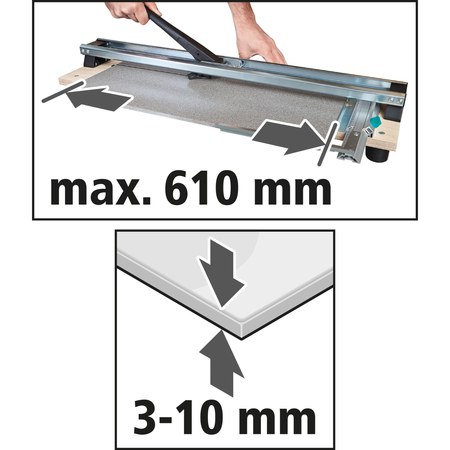 TC 610 W Tile Cutter - Image 2
