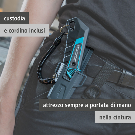 Trapezium Blade Knife PRO SAFETY with Sheath (it)