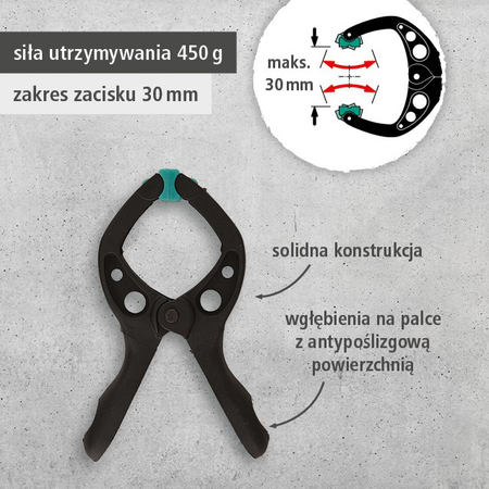 12 MINI 30 Spring Clamps (pl)