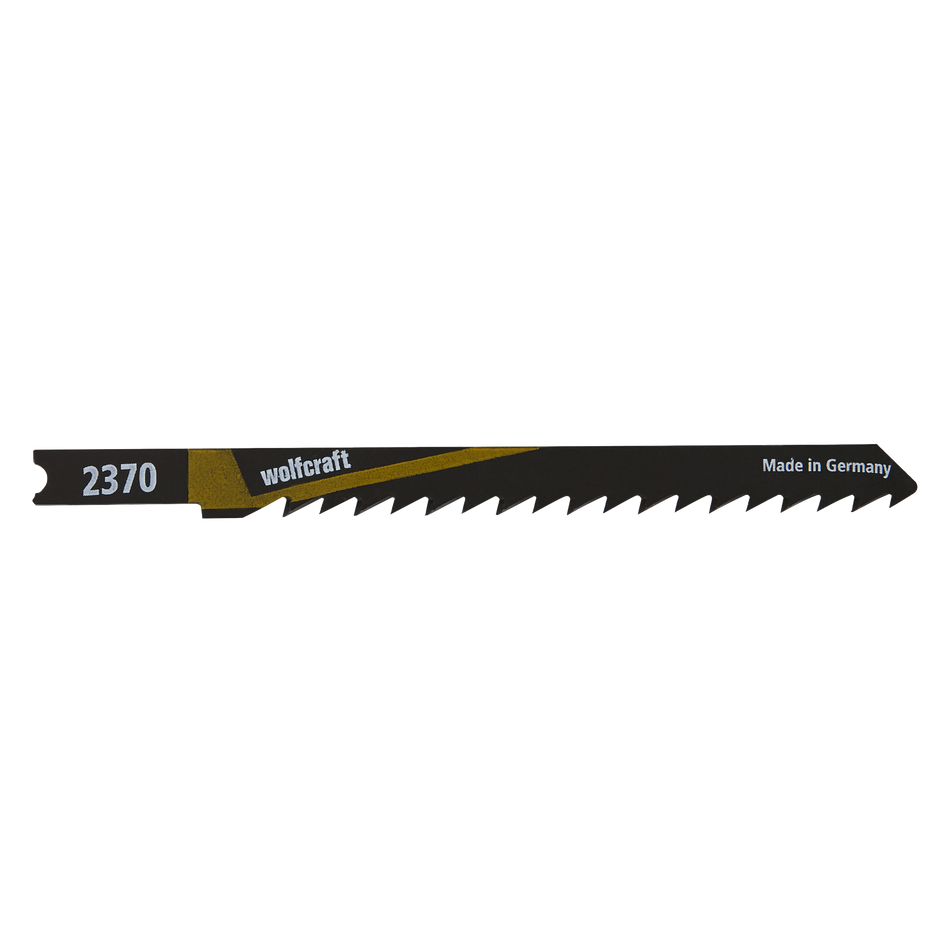 2 HCS Jigsaw Blades, U-shank, wood, fast rough cut