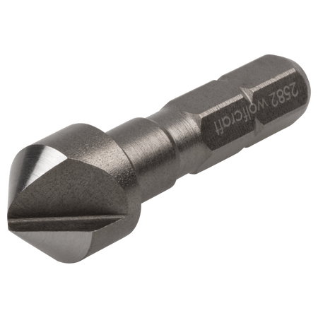 Tool Steel Countersink, Hexagon Shank, Ø 10 mm