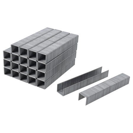 4,000 Broad Back Staples, Extra Hard Steel, Type 053, 10 mm
