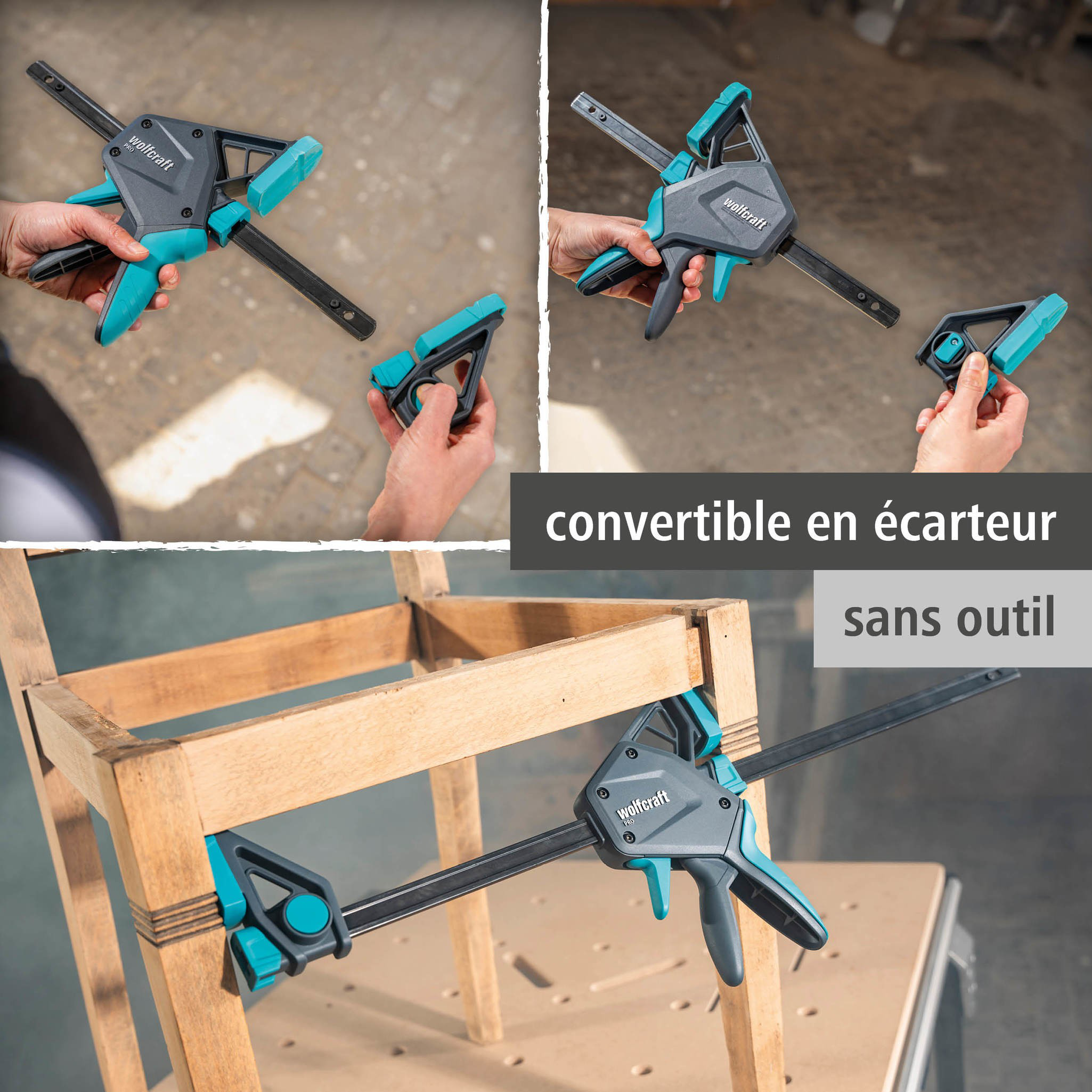 PRO One-Hand Clamp (fr)