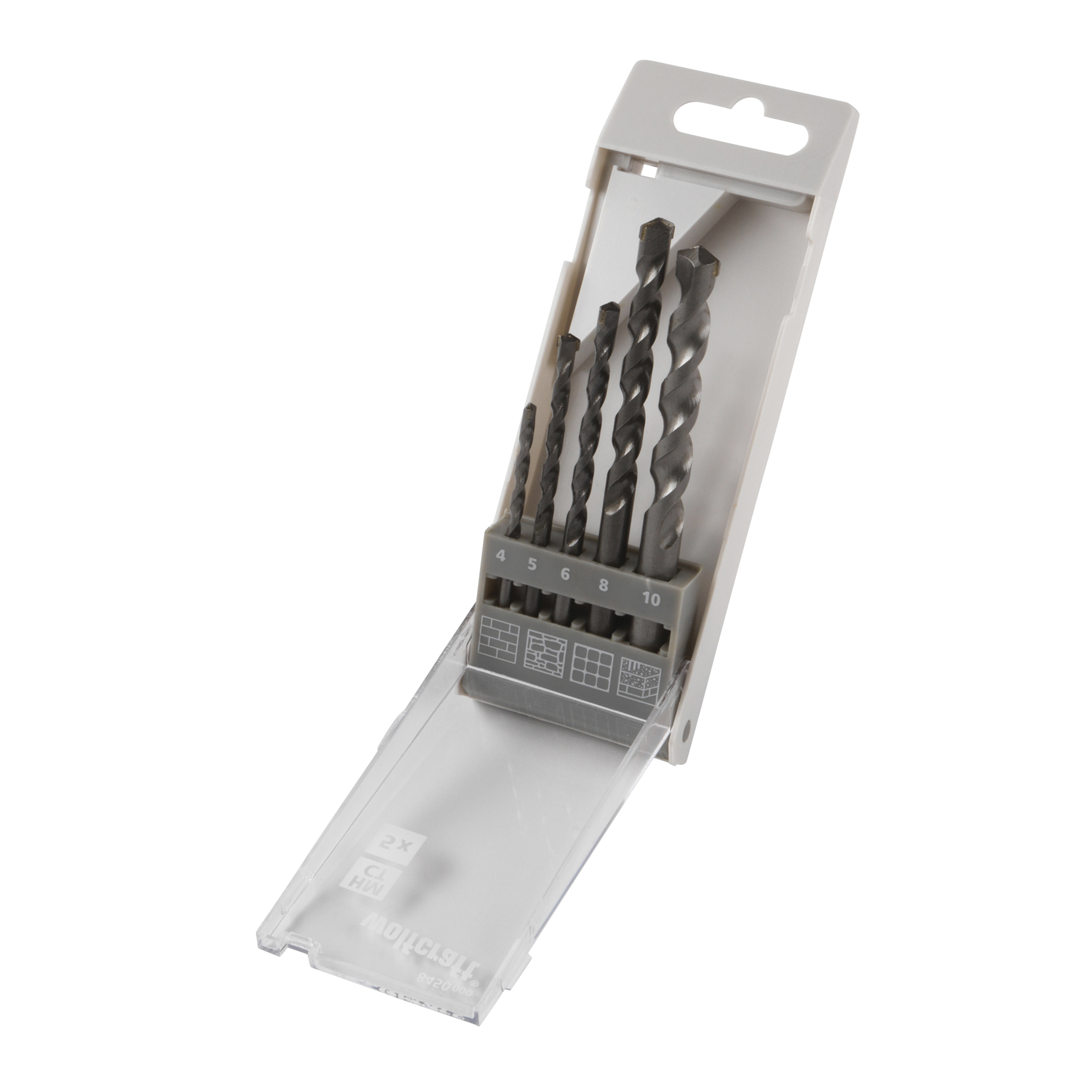 TC Rock Drill Bit Set 5 pcs.