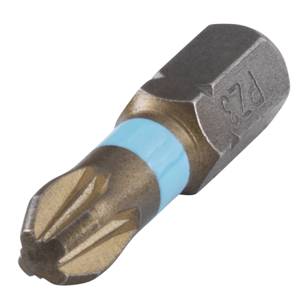 2 Torsion TiN Bits, Crosshead (PZ 3)