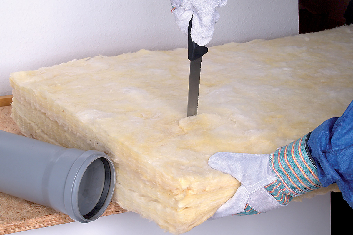 Special Knife for Insulating Materials with Plastic Handle