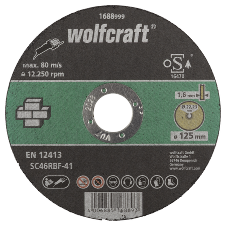 Cutting Disc for Stone, fine cutting, Ø 125 mm