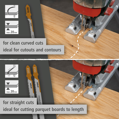 Jigsaw Blade Project Set for Parquet, 3 Pcs. (en)