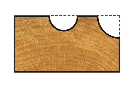 TCT Core Box Bit, Ø 12.7 mm