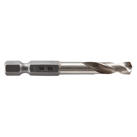 HSS Metal Drill Bit, ground, Hexagon Shank, Ø 6 mm