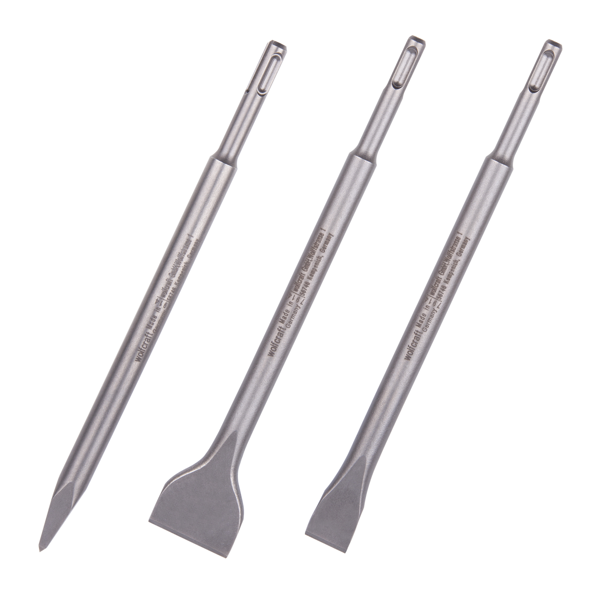 Chisel Set With SDS-plus Shank, 3 Pcs. - Image 1