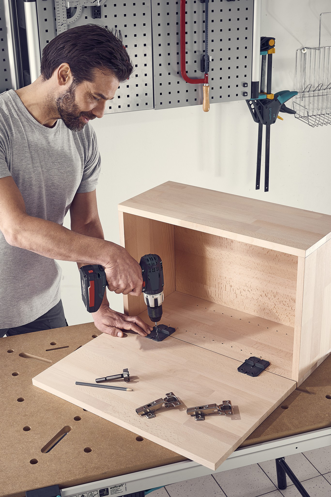 Hinge hole set, Ø 26 mm, 5 pcs. - Image 4