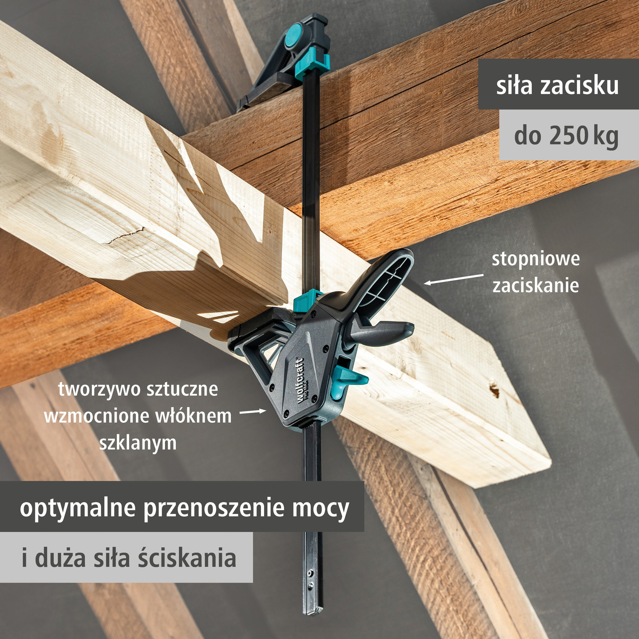 PRO MAX One-Hand Clamp (pl)