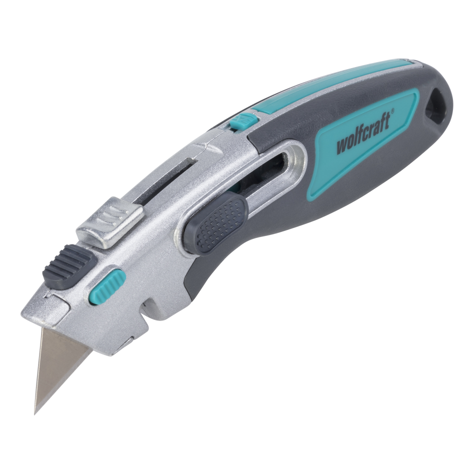 Professional Dual Safety Knife with Trapezium Blade