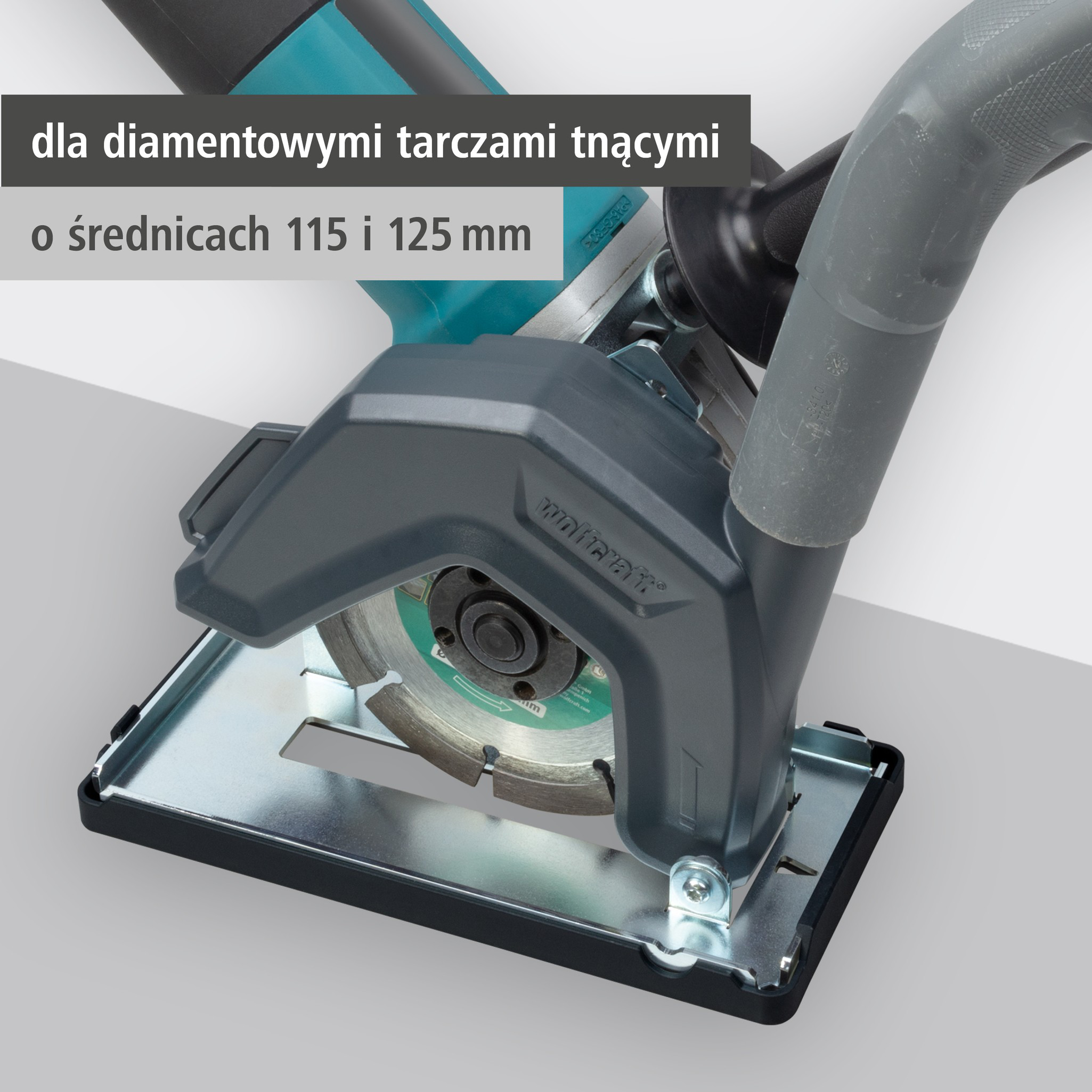 Extraction Hood With Guide Block for Angle Grinder (pl)