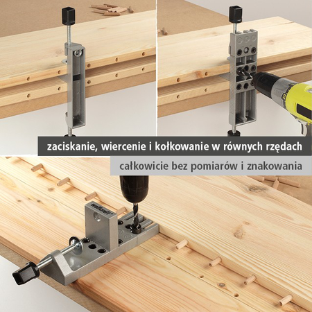 Universal Wood Dowel Joiner Set (pl)