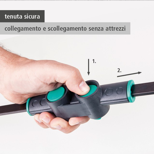 Connector PRO L/EASY One-Hand Clamp Adapter (it)