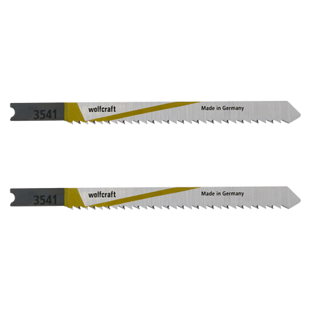 2 HCS Jigsaw Blades, U-shank, wood, clean cut