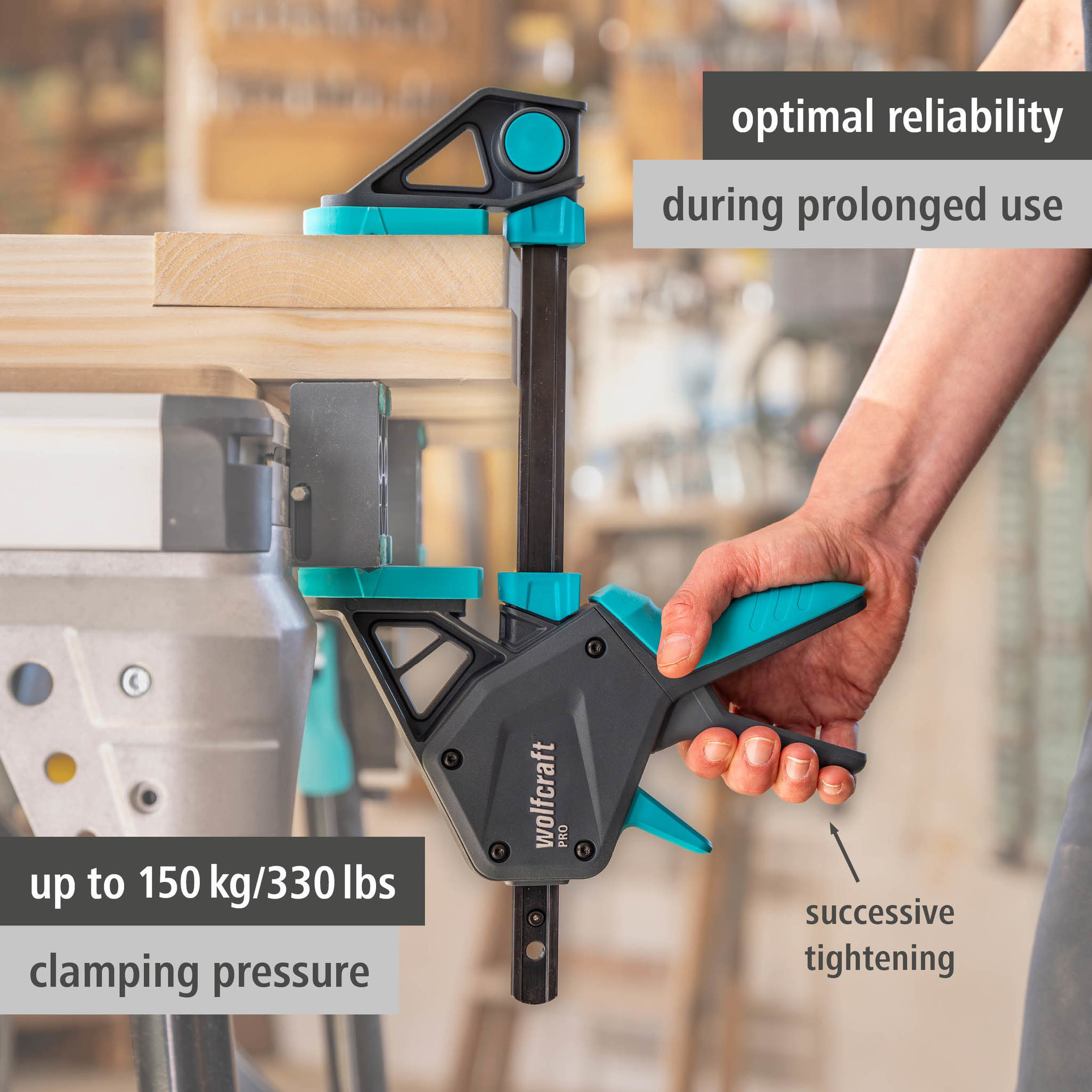 PRO One-Hand Clamp (en)