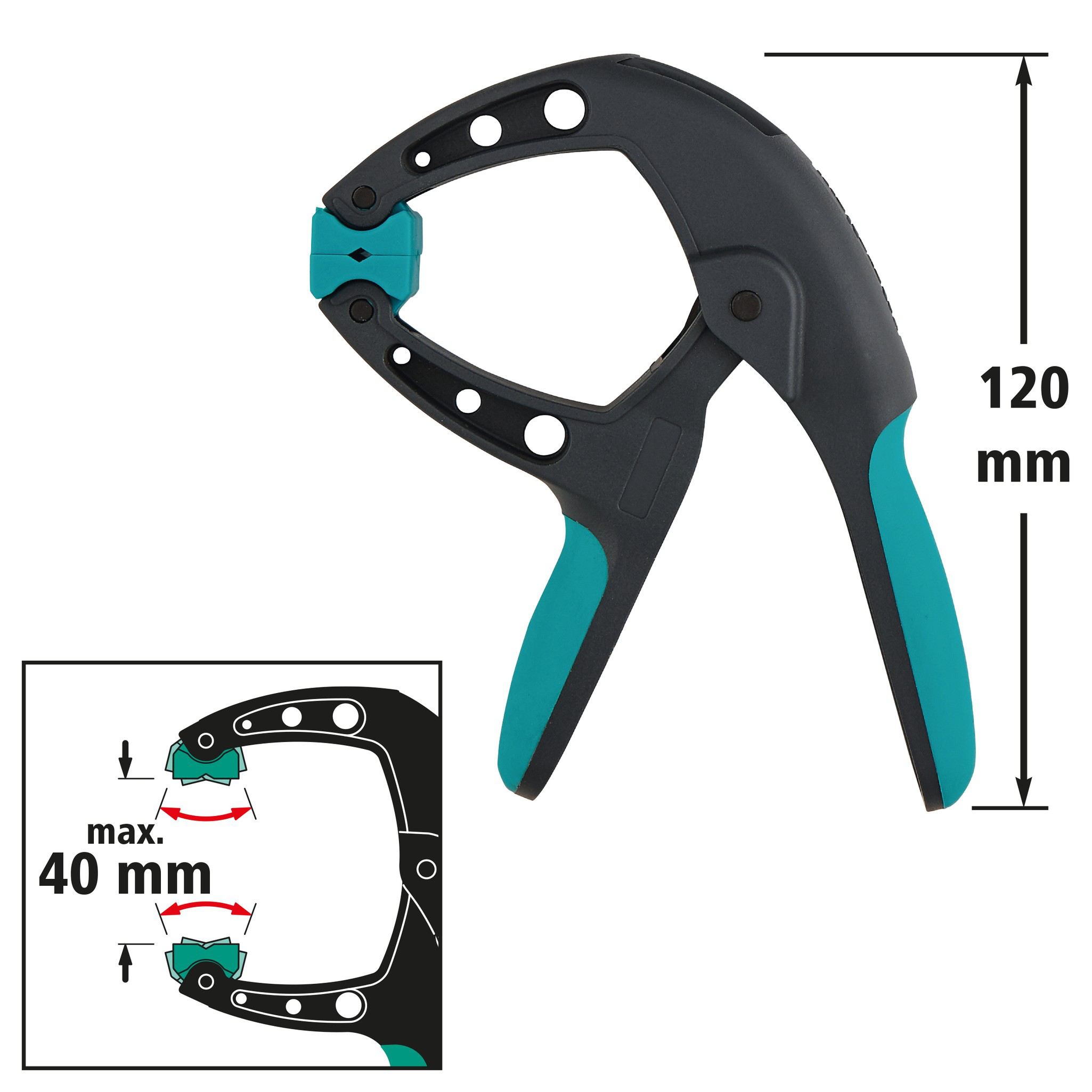 FZH 40 Ergo Spring Clamp