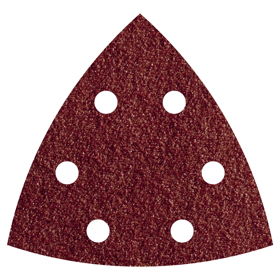 5 Easy-Fix Sanding Sheets for wood/metal, 95 mm, grain 180