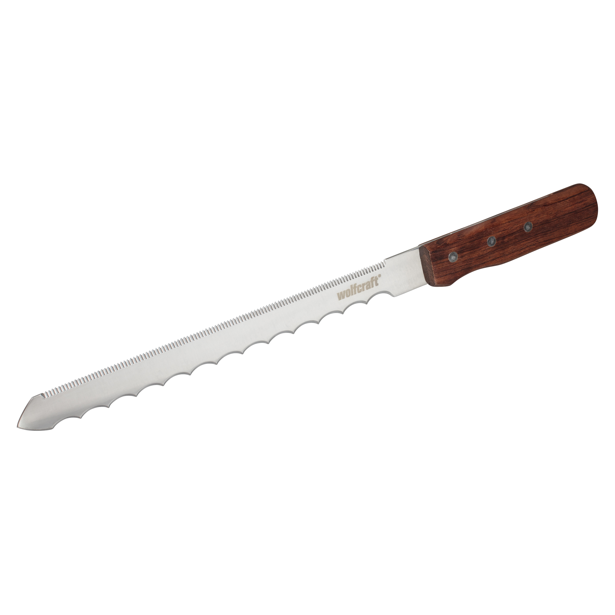 Special Knife for Insulating Materials with Wooden Handle