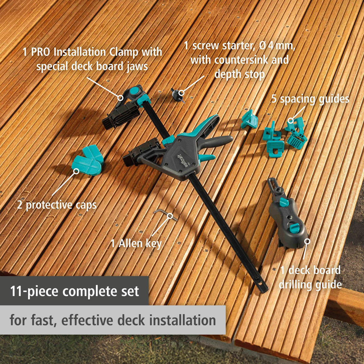 PRO Deck Building Set, 11 pcs. (en)