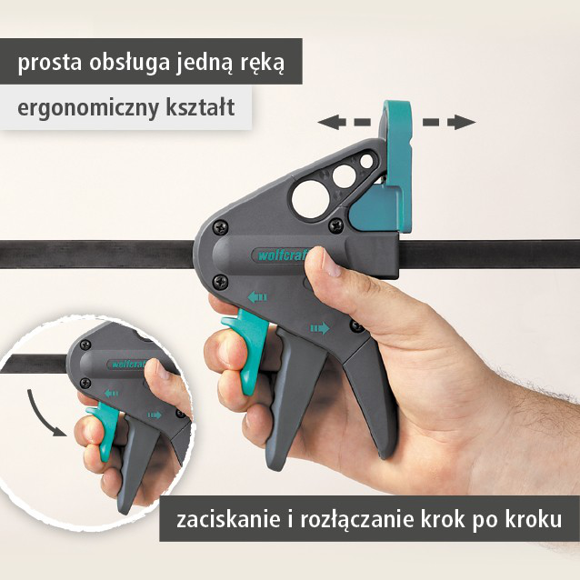 PRO 65-150-W Work Table Clamp (pl)