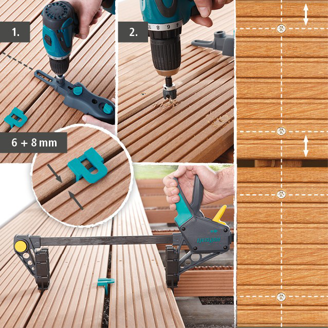 Deck Building Set, 11 pcs.