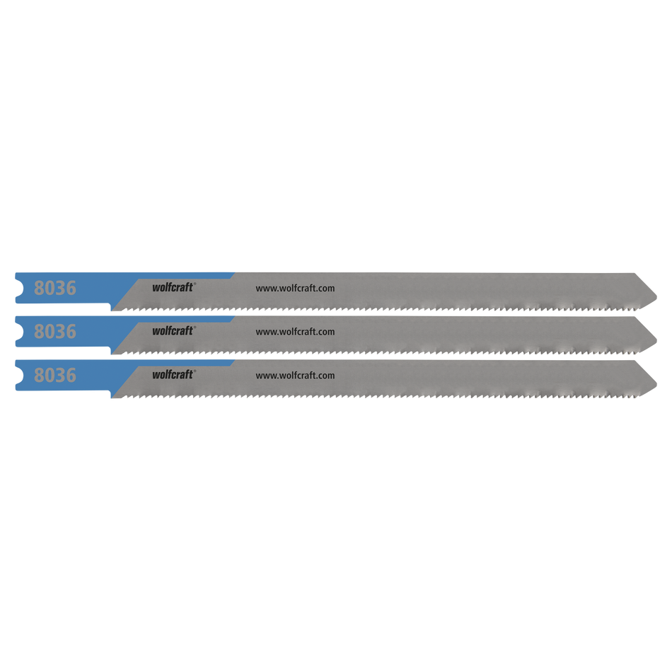 3 Jigsaw Blades, Metal Pipes, Fine Cuts