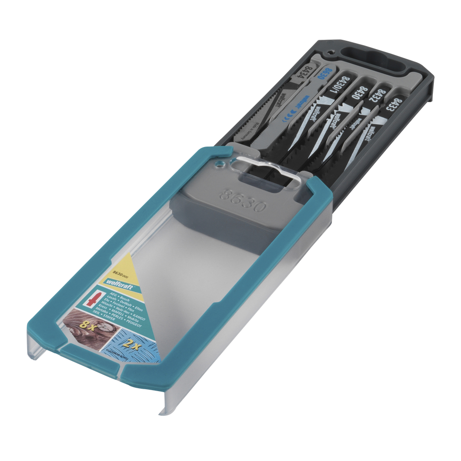Jigsaw Blade Set 10 Pcs., T-shank