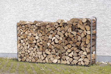 Stacking Aid for Firewood