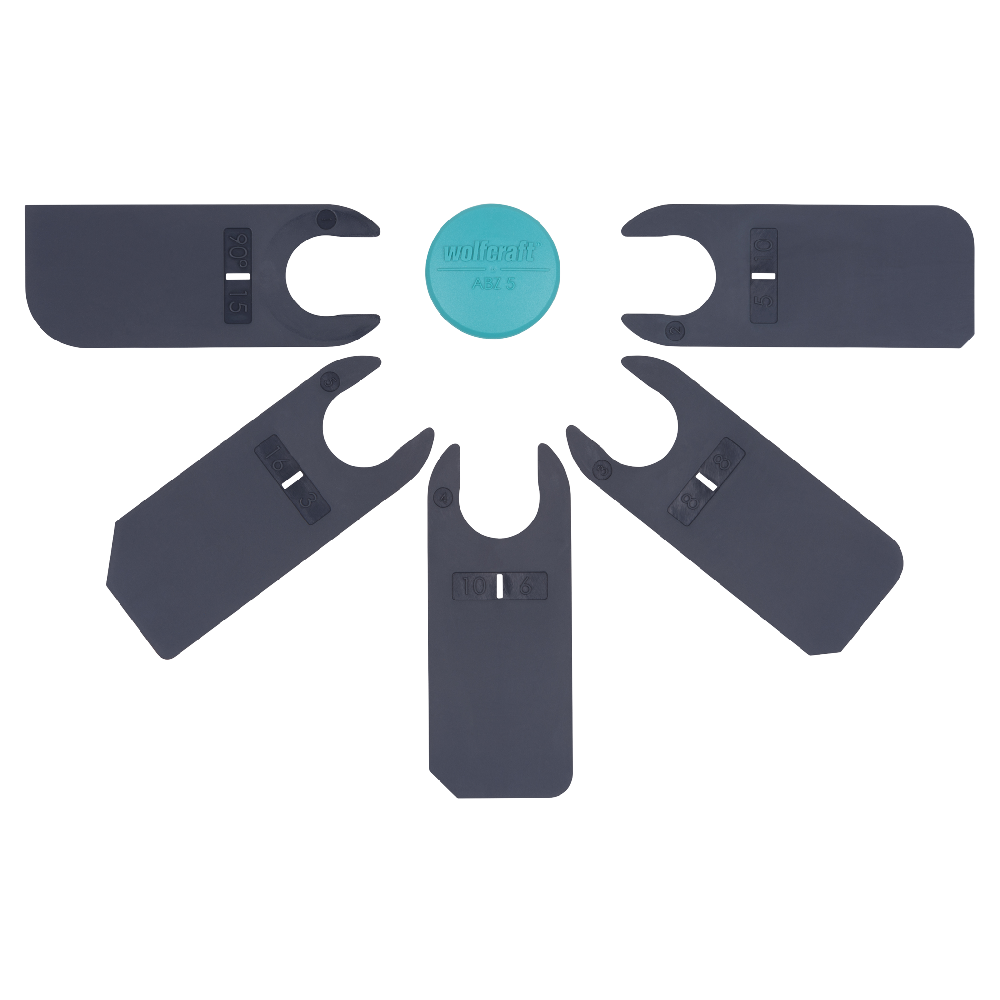 Joint Smoother Fan Set, 5 pcs.
