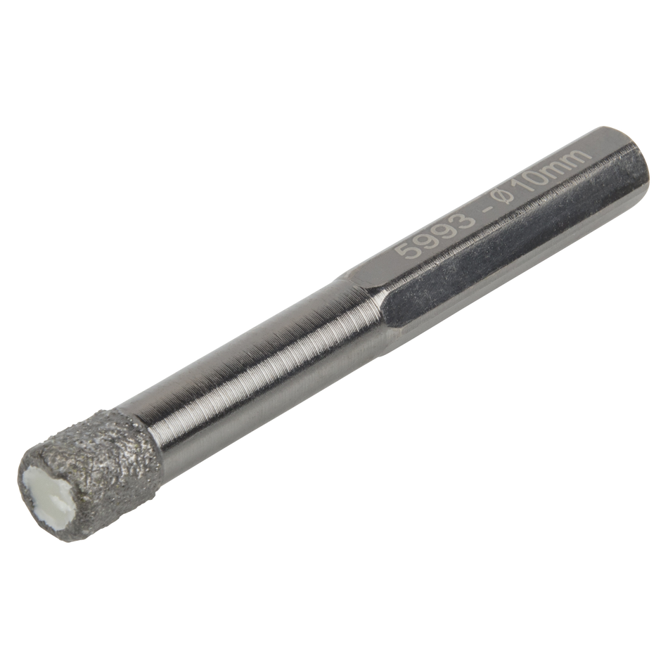 Dry Drill Bit, Diamond Coated, Hexagon Shank - Image 1