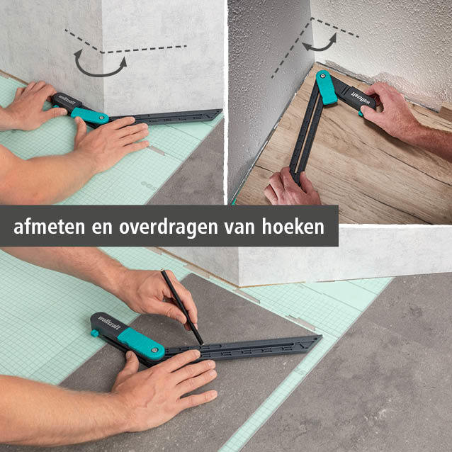 Angular Bevel Gauge with Marking Gauge Function (nl)