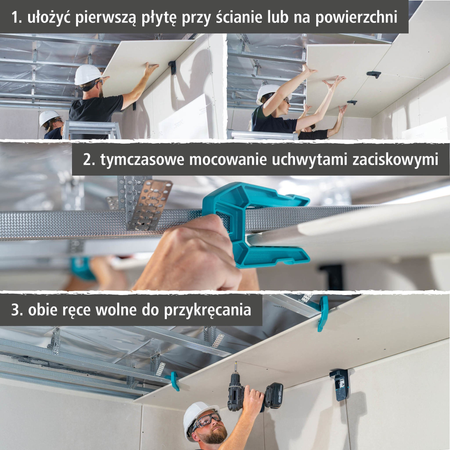 Drywall Installation Set for Ceiling Panels (pl)